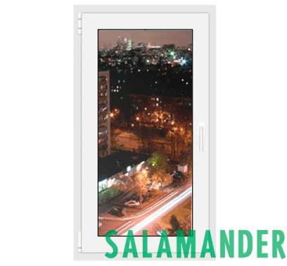 Одностворчатое окно Salamander поворотное Одностворчатое окно Salamander поворотное